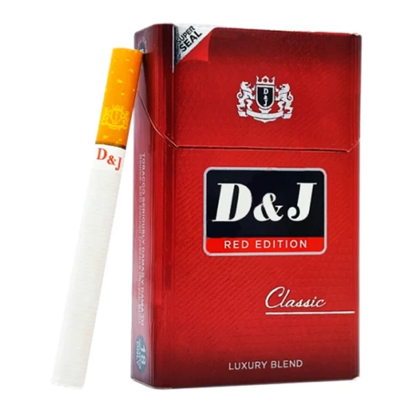 บุหรี่นอก ดีเจ แดง D&J